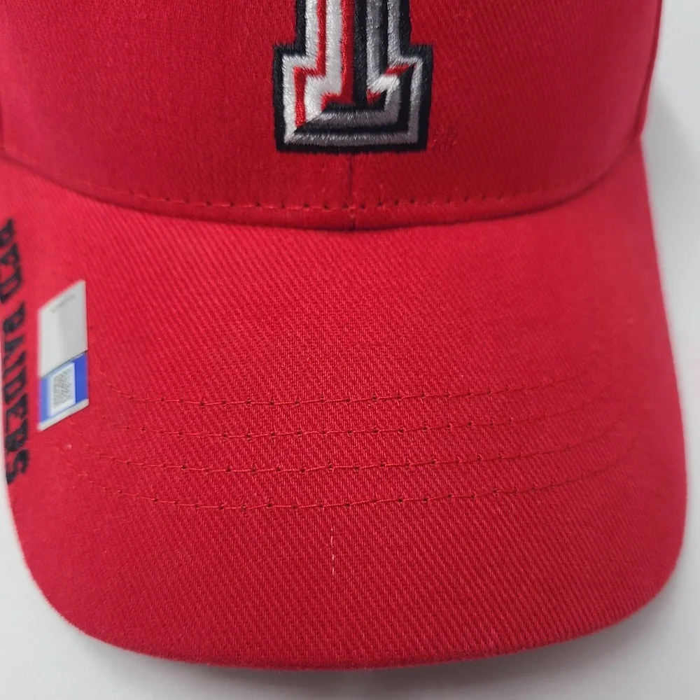 Texas Tech Red Raiders Hat‎ Adjustable Captivating Red Black NCAA University Men